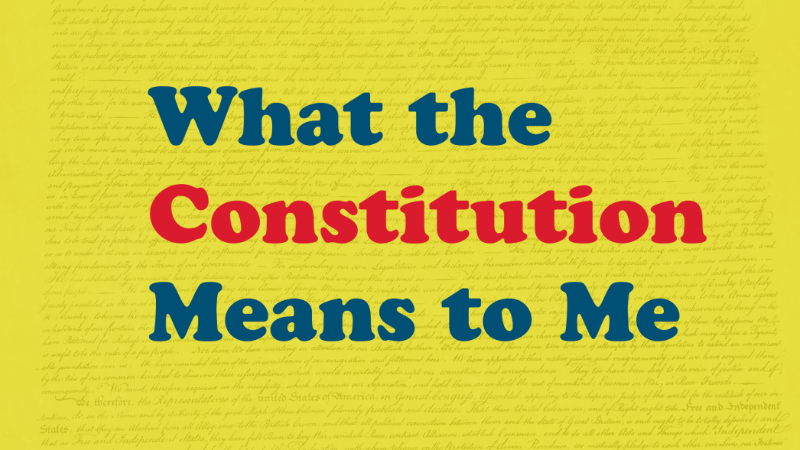 What the Constitution Means to Me Logo