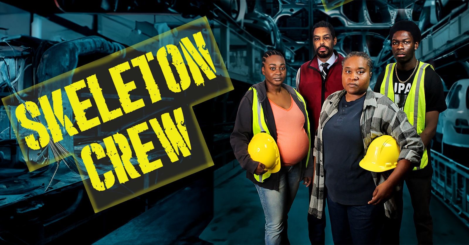 SKELETON CREW cast banner