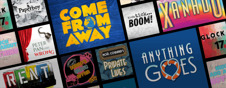 Collage of Season 61 logos